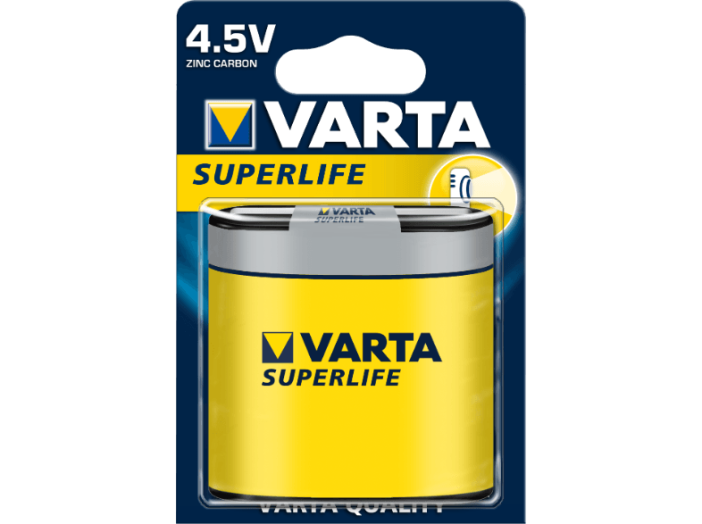 Superlife cink szén 4,5V-os laposelem