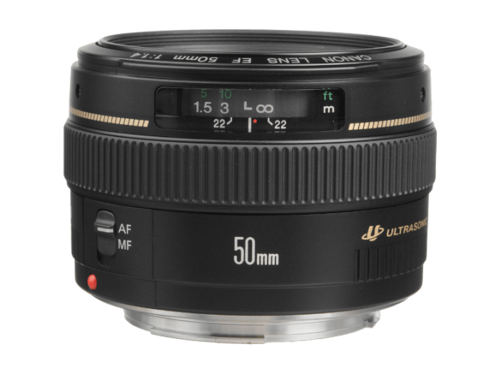 EF 50 mm F1.4 USM objektív