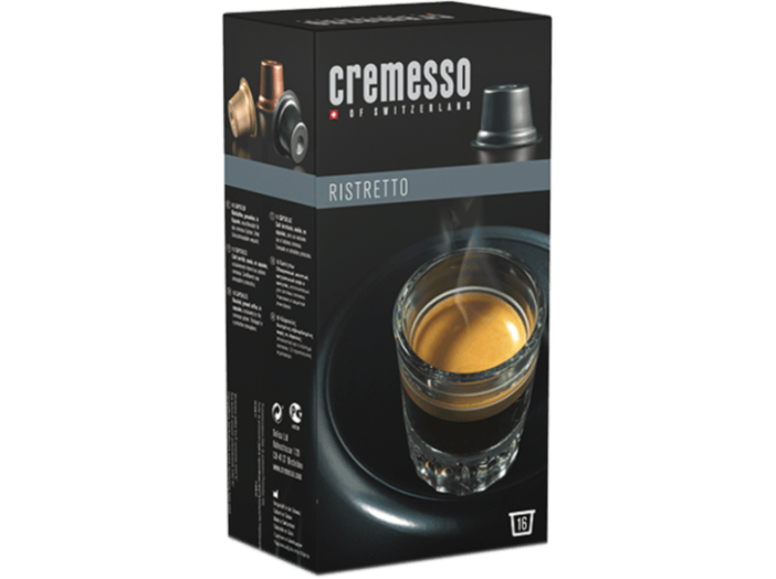 RISTRETTO kávékapszula, Cremesso kávéfőzőhöz, 16 db