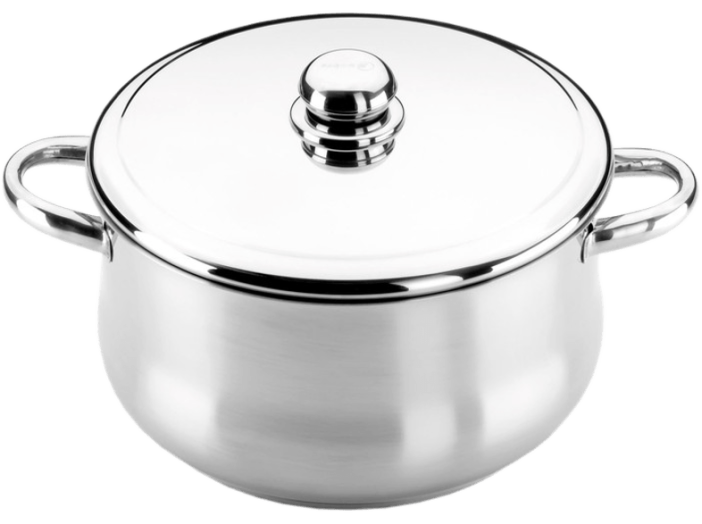 OLLA 26S SILVER fazék, 8.2 l