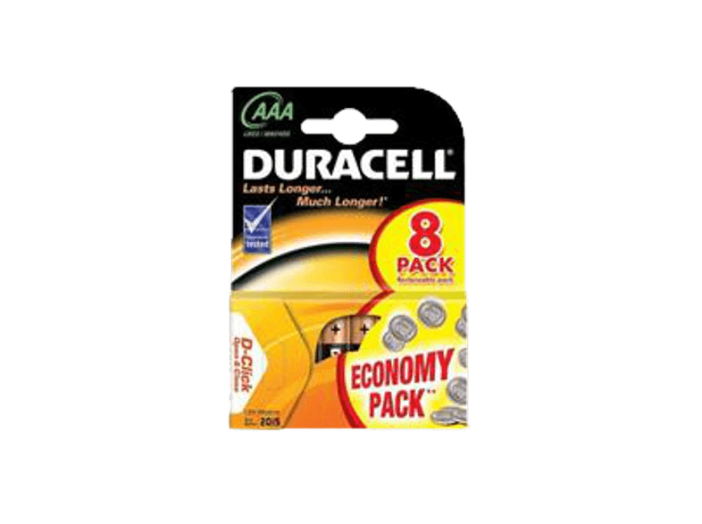 Duracell BSC 8 db AAA elem