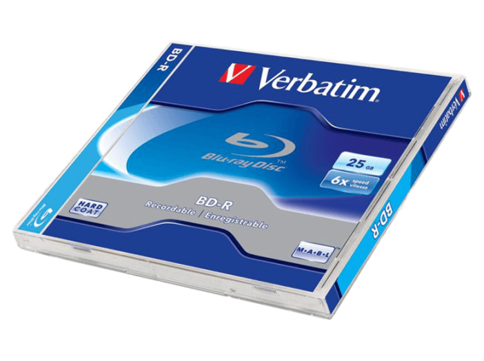 BD-R Blu-Ray SL lemez 25 GB 6x, normál tokban