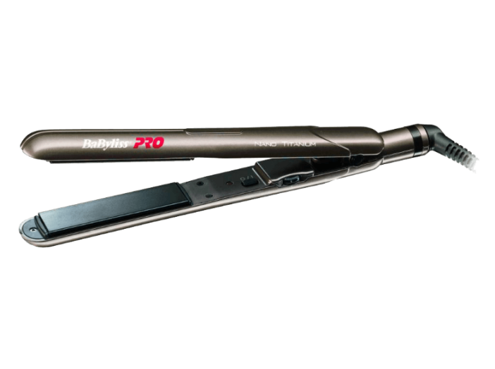 2654NTE Ergonomikus Nano Titán hajsimító