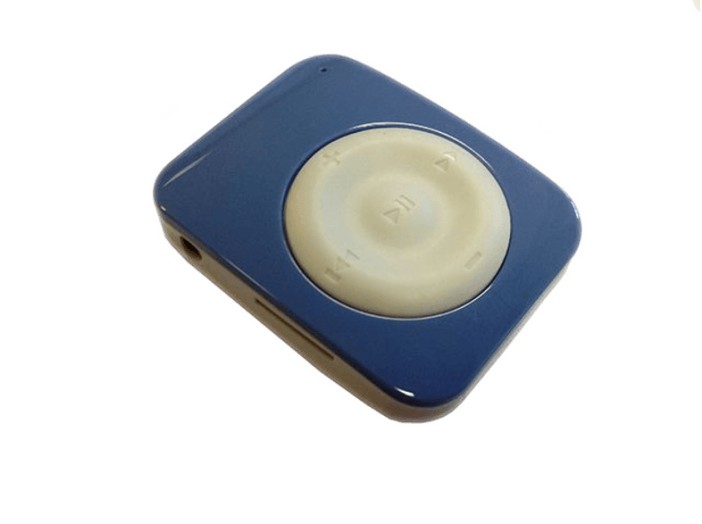 D-230 MSD 4GB MP3 lejátszó, fehér- kék