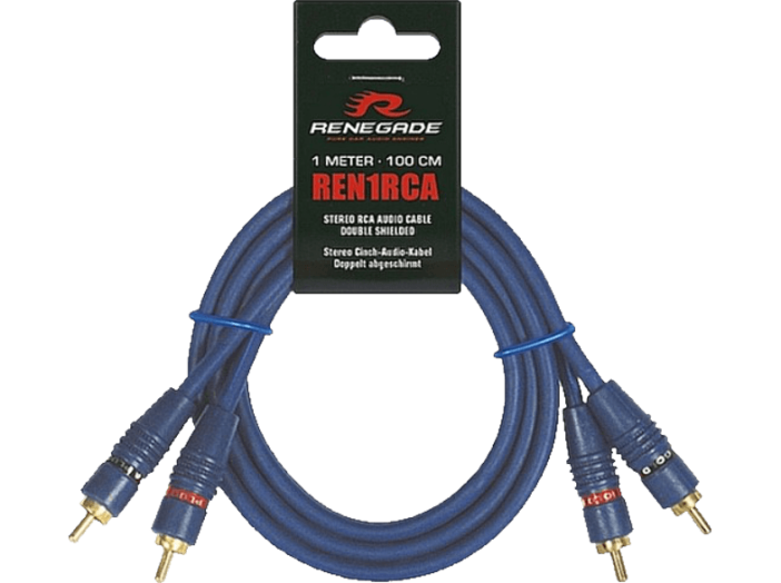 REN1RCA 1 méter RCA kábel