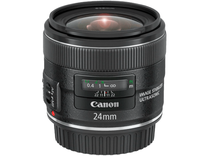 EF 24 mm f/2.8 IS USM objektív