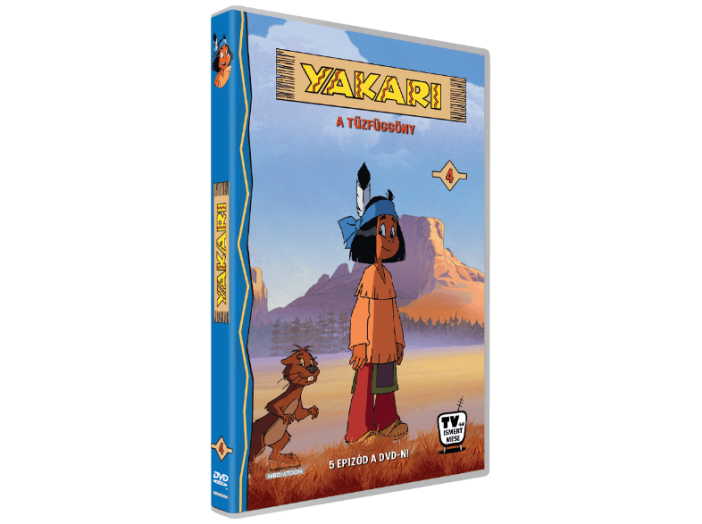 Yakari 4.  A tűzfüggöny DVD