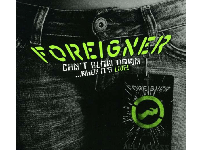 Can't Slow Down...When It's Live! CD
