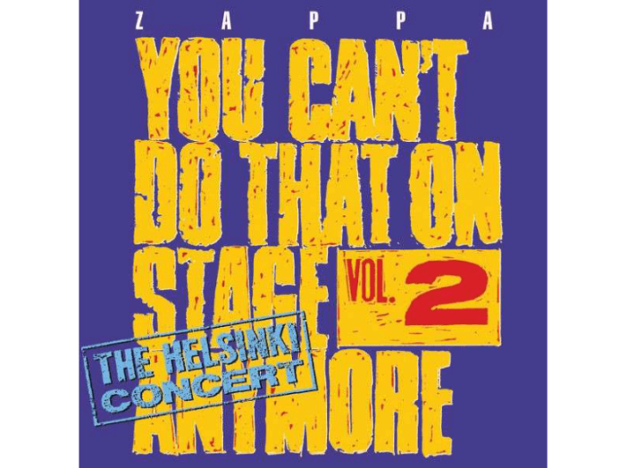 You Can't Do That On Stage Anymore Vol. 2 CD
