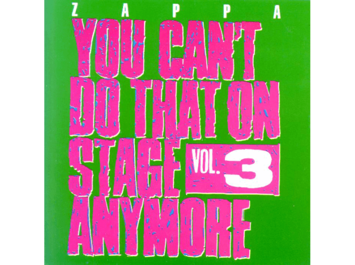 You Can't Do That On Stage Anymore Vol. 3 CD