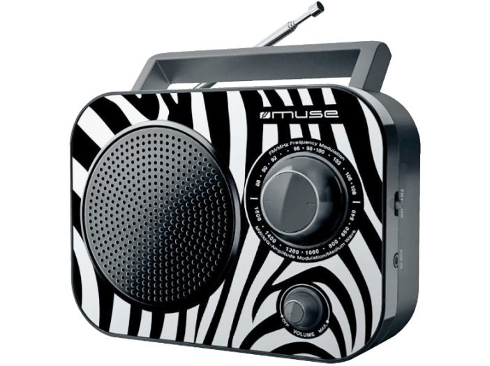 M-060 ZB hordozható rádió, zebra mintás