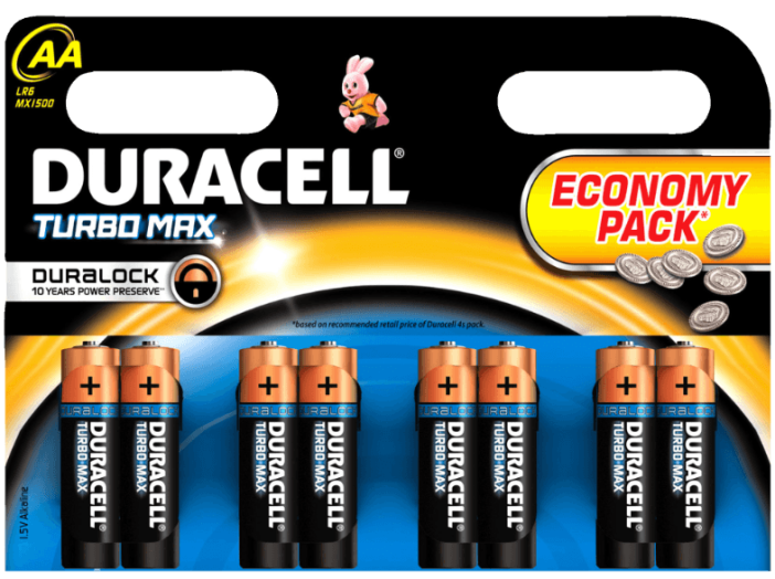 Duracell Turbo MAX 8 db AA elem