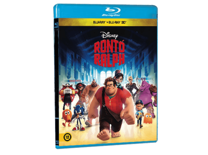 Rontó Ralph 3D Blu-ray+Blu-ray