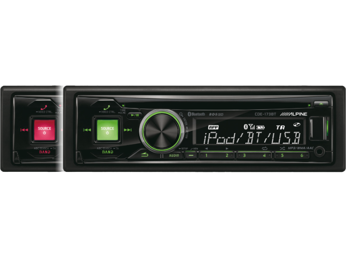 CDE-173 BT autós multimédia lejátszó, Bluetooth-szal