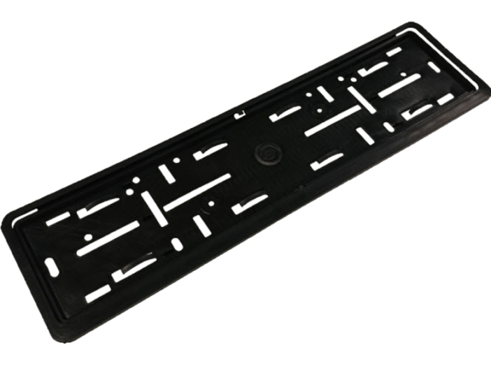 Rendszámtartó egy darab t, EU. Méret