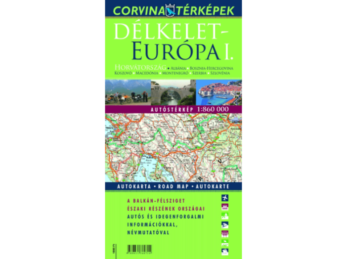 Délkelet-Európa I. autóstérképe