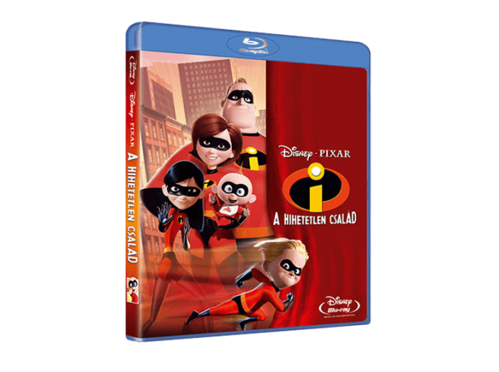 Hihetetlen család Blu-ray