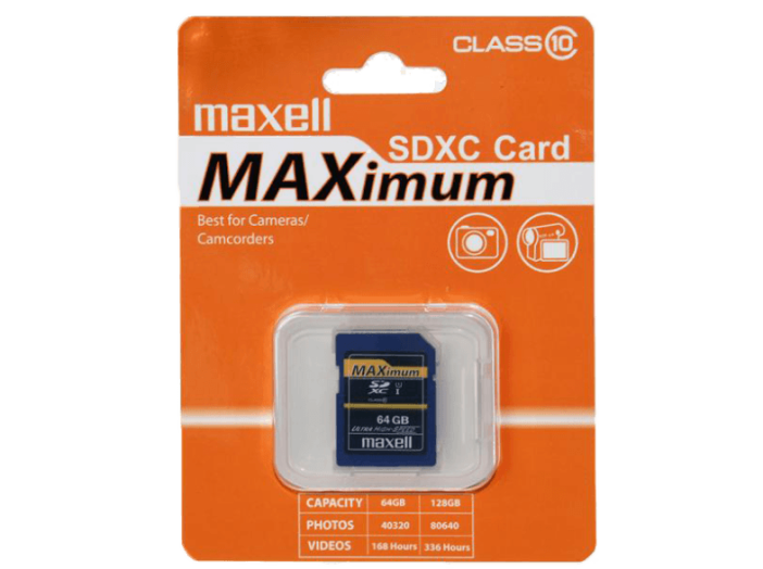 MicroSDXC 64GB kártya CL10