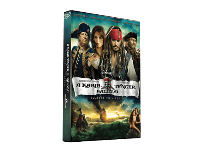 A Karib-tenger kalózai 4. - Ismeretlen vizeken DVD