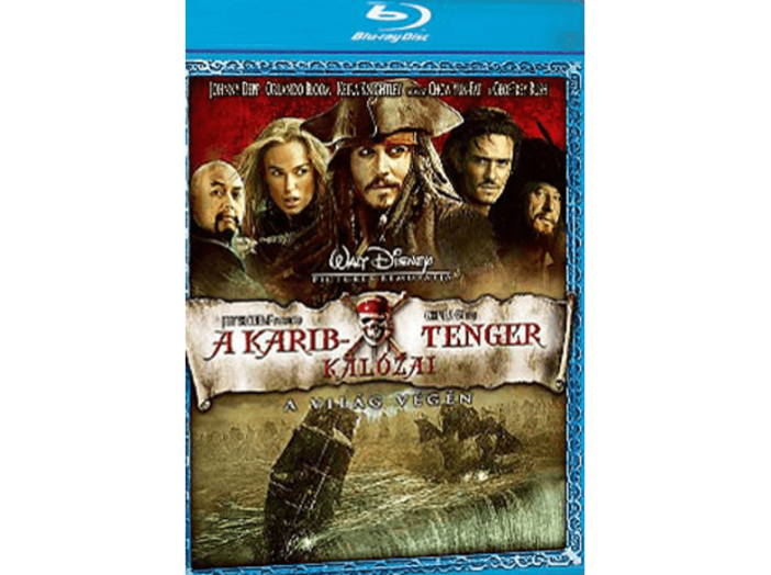 A Karib-tenger kalózai 3. - A világ végén Blu-ray