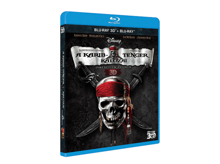 A Karib-tenger kalózai 4. - Ismeretlen vizeken 3D Blu-ray