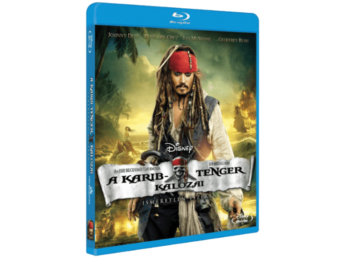 A Karib-tenger kalózai 4. - Ismeretlen vizeken Blu-ray