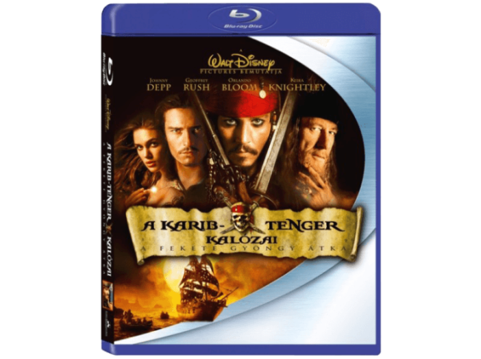 A Karib-tenger kalózai 1. - A fekete gyöngy átka Blu-ray