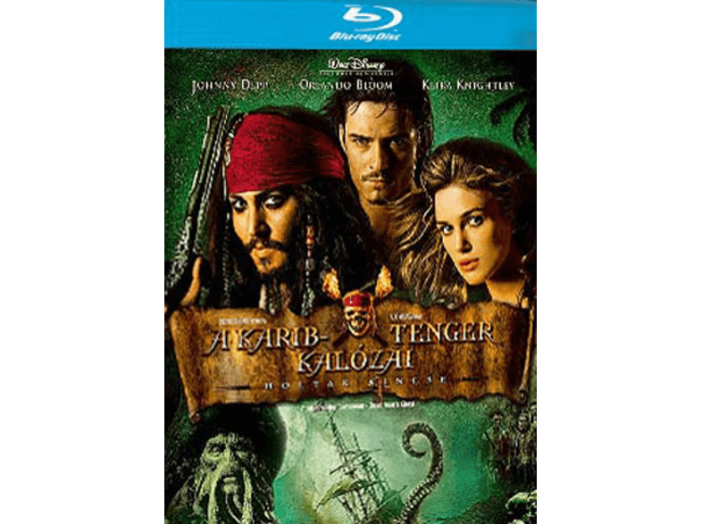 A Karib-tenger kalózai 2. - A holtak kincse Blu-Ray