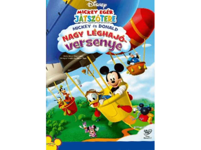 Mickey egér játszótere - Mickey és Donald nagy léghajóversenye DVD