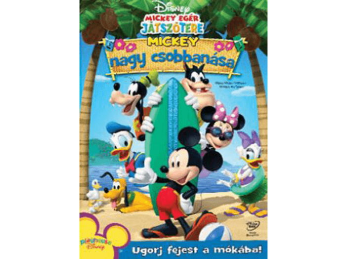 Mickey Egér játszótere - Mickey nagy csobbanása DVD