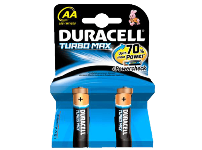 Duracell Turbo MAX 2 db AA elem