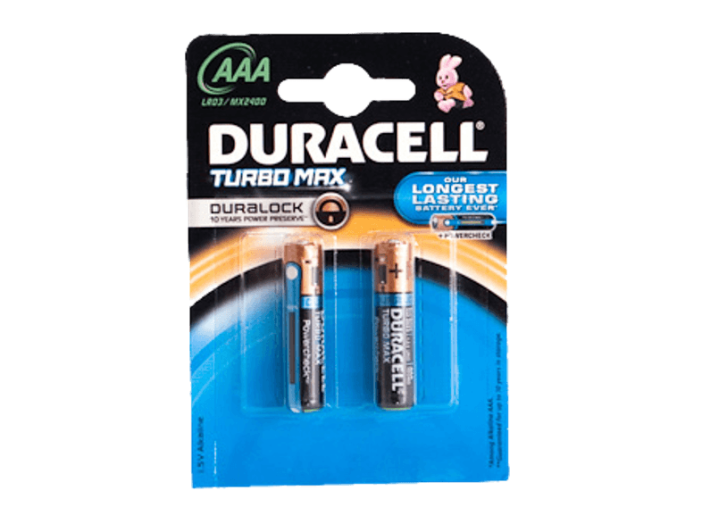 Duracell Turbo MAX 2 db AAA elem