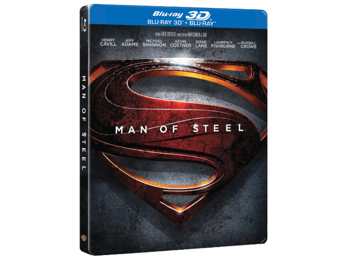 Az acélember - (limitált, fémdoboz) 3D Blu-ray+Blu-ray