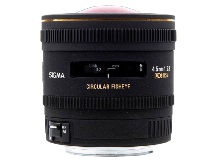 Canon 4,5mm f/2.8 EX DC Circular Fisheye HSM objektív