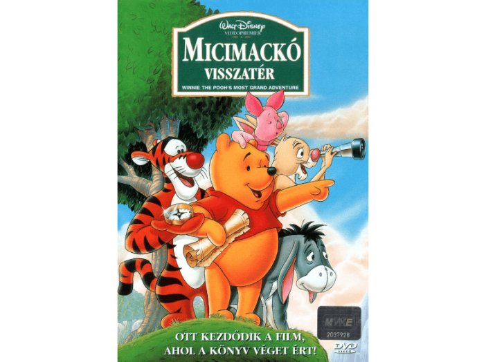 Micimackó visszatér DVD