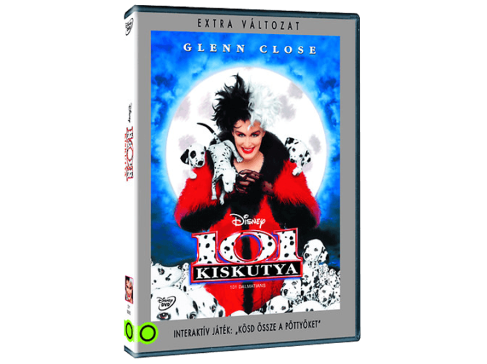 101 kiskutya (élő szereplős) DVD