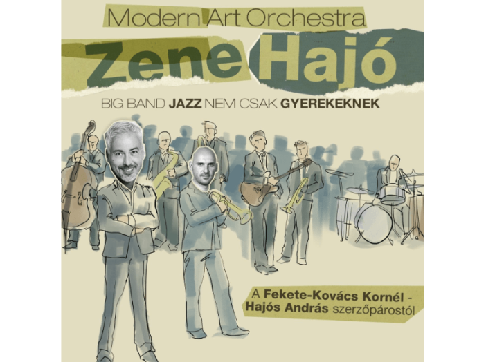 Zenehajó CD