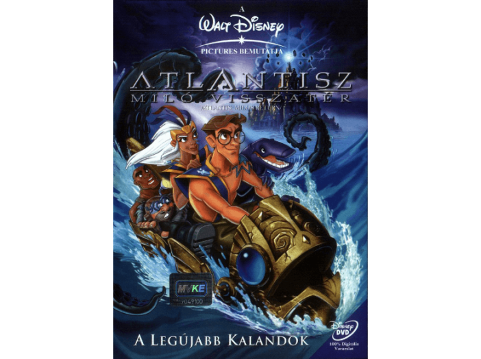 Atlantisz 2. - Milo visszatér DVD