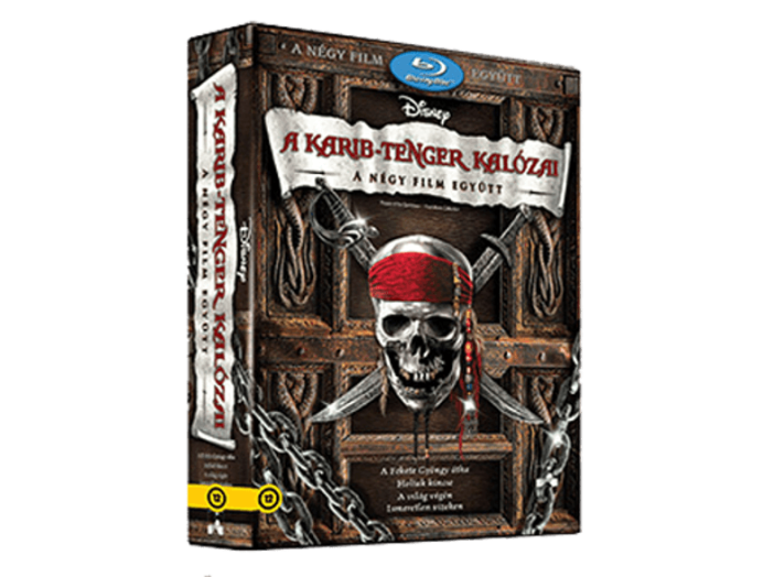 A Karib-tenger kalózai gyűjtemény (díszdoboz) Blu-ray