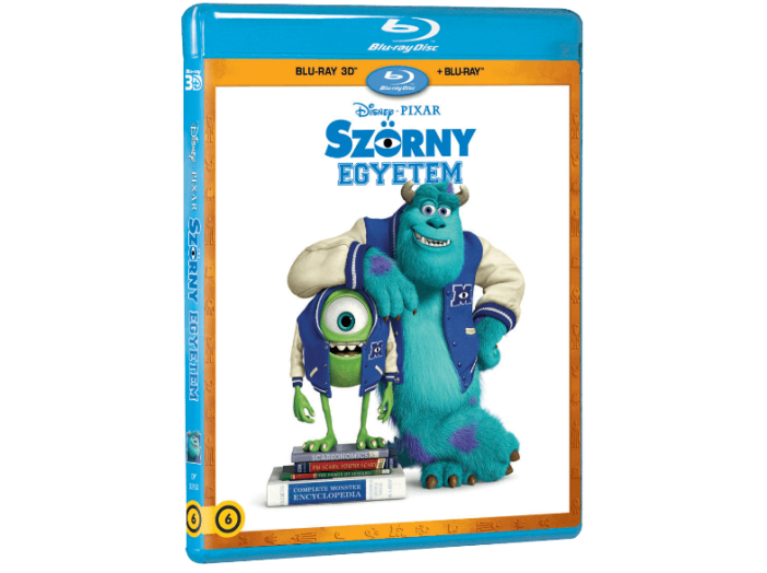 Szörny Egyetem 3D Blu-ray+Blu-ray