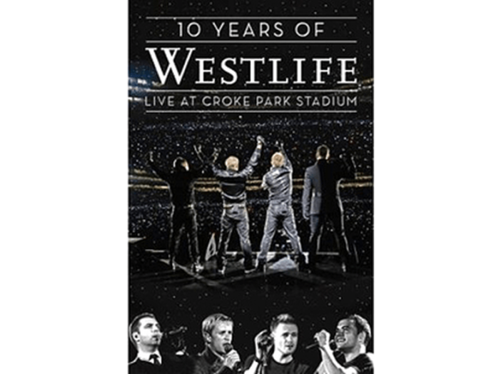 10 Years Of Westlife - Live At Croke Park Stadium DVD