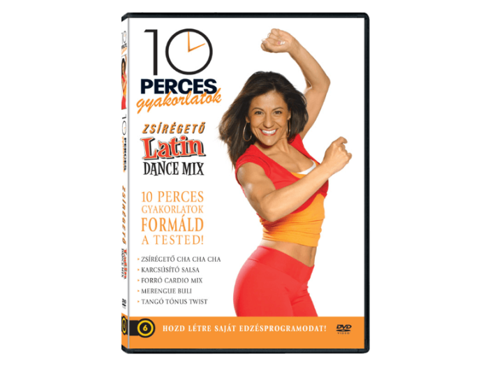 10 perces gyakorlatok - Latin Dance Mix DVD