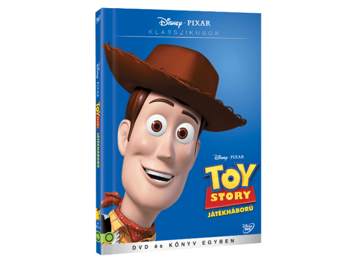 Toy Story - Játékháború DVD+könyv