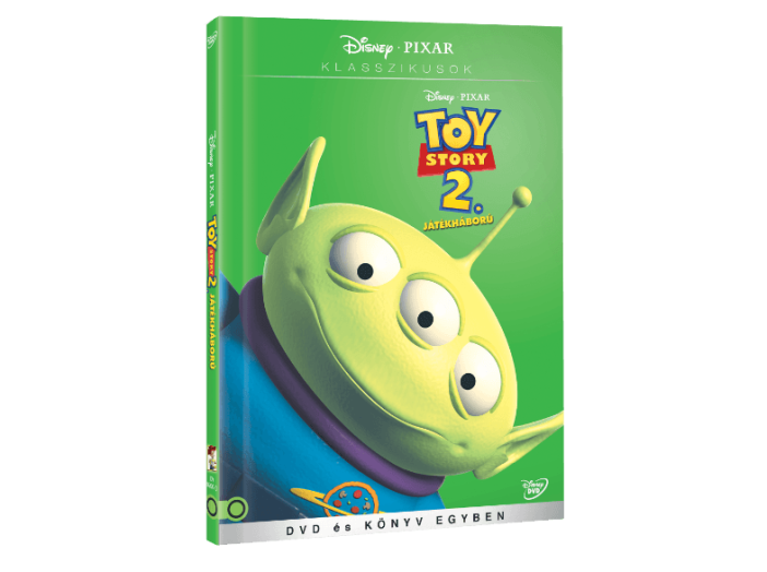 Toy Story - Játékháború 2. DVD+könyv