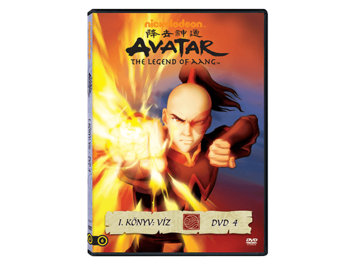 Avatar: Aang legendája - I. könyv: Víz, 4. rész DVD