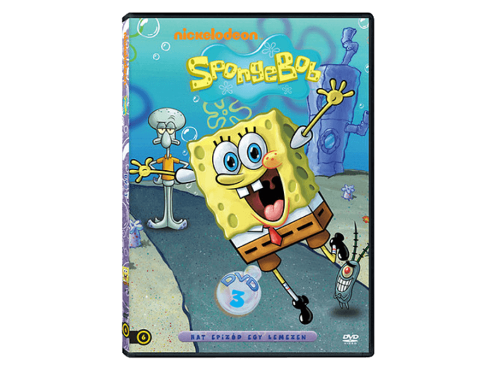 SpongyaBob Kockanadrág 3. DVD