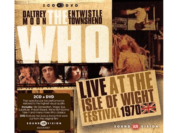 Live At The Isle Of Wight Festival 1970 CD+DVD