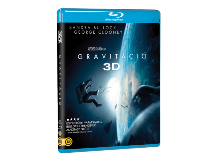 Gravitáció 3D Blu-ray+Blu-ray