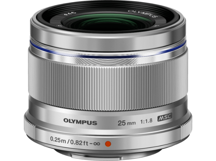 M.Zuiko 25/F1.8 ezüst