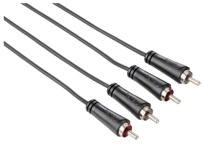122273 2xRCA apa - 2xRCA apa kábel, 3m